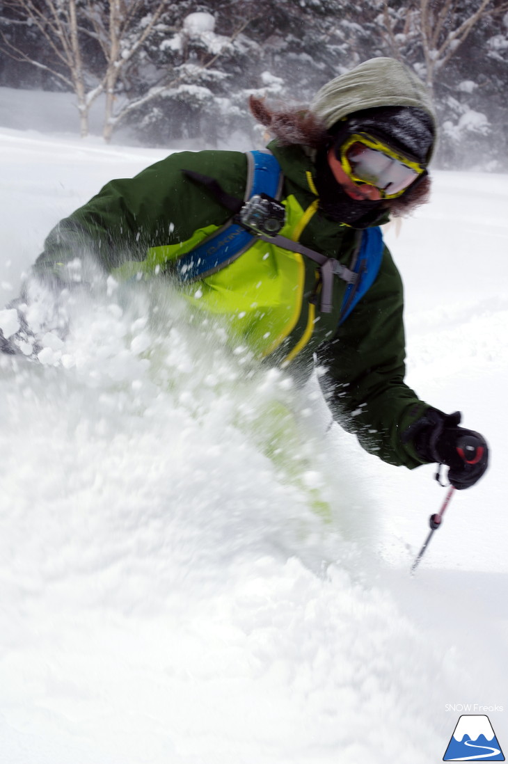 いざ極寒パウダーへ！占冠バックカントリースキー・Backcountry Skiing！